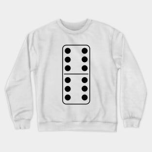 Domino Costume Double 6 Crewneck Sweatshirt